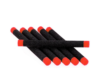 Sybai Цилиндры из пенки Foam Bodies, Ant Double, Red, 2,8mm, Soft Foam 