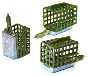 Кормушка Лиман пластик квадрат 140гр (дно+стабилизаторы) КВ-140ПП