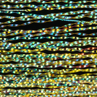  Синтетическое волокно HENDS products Krystal Flash Rainbow Yellow 