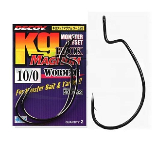 Крючок офсетный Decoy Worm 26 #10/0 (  2 шт. )