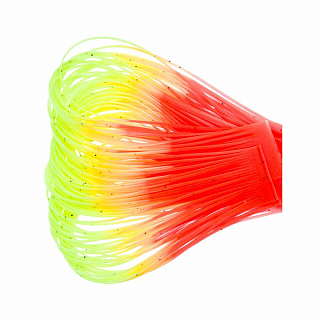 HARELINE Резиновые ножки Crazy Legs YELLOW CHARTREUSE/FL/ ORANGE TIPPED