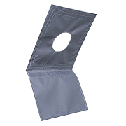 Окно-накладка огнестойкая под трубу D70 PULSAR