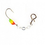 Spider P Мормышка на цепочке фосфорная № 10SF