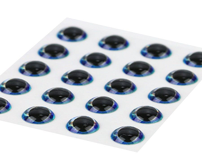 Sybai Глазки Ultra 3D Epoxy Eyes, Magic Edge, 5 mm