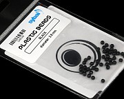 Sybai Головки пластиковые Plastic Beads, 2,8мм, Black (уп. 40шт)