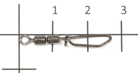 Застежка с двойным высокоскоростным вертлюгом № 6, 30кг (2шт.) Kosadaka 3250BN-6