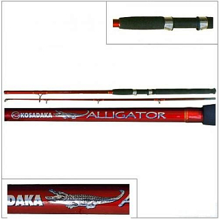 Спиннинг силовой "ALLIGATOR" 2.40м / 50-200гр. (Kosadaka)