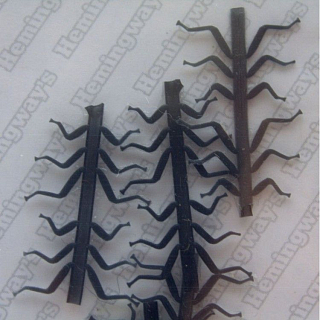 HEMINGWAY Реалистичные ножки Realistic Soft Legs / 10pcs bag / small Black