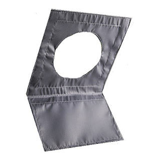 Окно-накладка огнестойкая под трубу D100 PULSAR