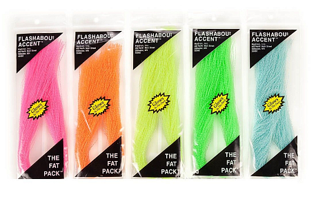 HEDRON Волокна синтетические крученые светящиеся Flashabou Glow-in-dark Accent YELLOW