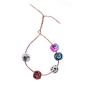 FISH SEASON Головка вольфрамовая с прорезью круглая 5,5мм, 1,3гр цвета 07-11 (5 шт)