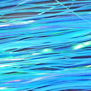 TEXTREME Плоские волокна GLOSSY PEARL 1/69" Pearl Blue 300 strands