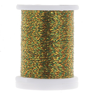 TEXTREME Тонкая тесьма Glitter Thread 230 Den 33-Golden Olive