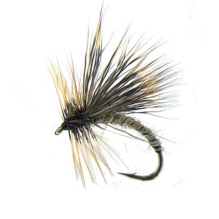 Мушка сухая Hair Wing Dun кр. № 10 (TMC)