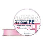 Шнур VARIVAS High Grade PEx4 100 м #1.5 Milky pink, 0,205мм (11,35 кг)