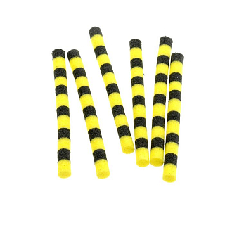 Sybai Цилиндры из пенки Foam Bodies, Micro Bee Yellow, 2.8 mm, Hard Foam
