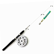 Удочка оснащ. 100см, Дон 2П-160, леска multicolor 0,45 200м, 10 мух