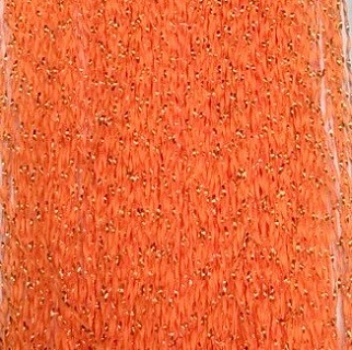 RiverLab Синтетическое волокно Luminous Krystal Flash Orange