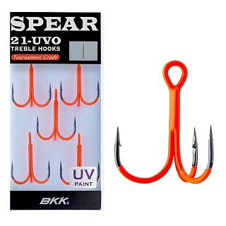 Крючок тройной BKK Spear 21-UVO # 8 (7шт)												