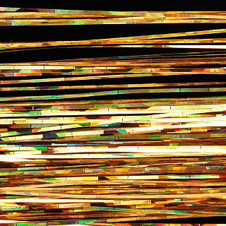 FLY-FISHING Волокна синтетические плоские Holographic Flashabou 1/69" GOLD