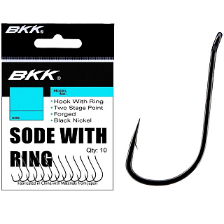 Одинарный крючок BKK Sode-R Diamond BS021 #10, 10 шт