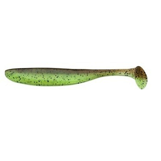 Приманка силиконовая Keitech Easy Shiner  4" #401 Green Pumkin/Chartreuse