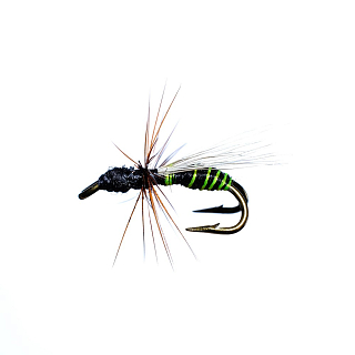 Мушка верховая на крючке Mustad кр. №12-14 Николаев