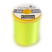 FLYFISHER Монтажная нить 8/0 180м FL CHARTREUSE