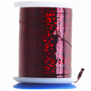 VEEVUS Голографический люрекс Holographic Tinsel SMALL 30 m HOLO CRANBERRY