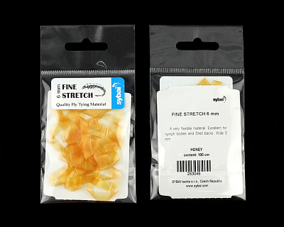 Sybai Материал для тела Fine Stretch, 6mm, Brown