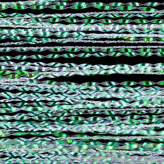 HENDS Синтетическое волокно Krystal Flash White #01