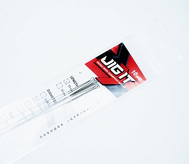 Поводки струна JIG IT d-0.40мм, L-25см, 17кг (10шт)