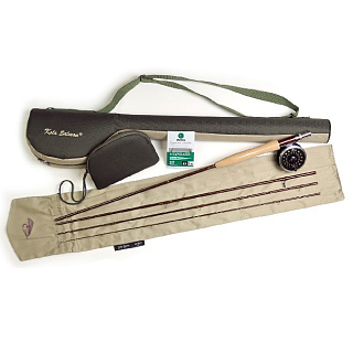 KOLA SALMON Готовый нахлыстовый набор SF (6 класс 9'0'', катушка Exori Classic, шнур KS Favorite)