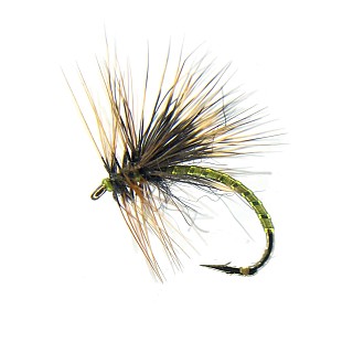 Мушка сухая Hair Wing Dun кр. № 10 (TMC)