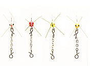 Мормышка на цепочке фосфорная № 28