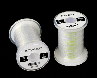 Sybai Плоский люрекс Flat Tinsel, 0.4mm, UltraViolet
