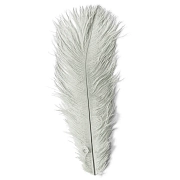 ORVIS Перо страуса Ostrich Herl GREY