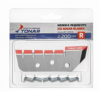Ножи для ледобура Тонар ЛР-200R правое вращение NLT-200R.SL