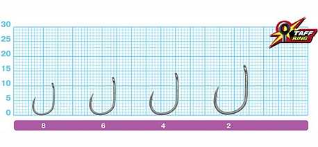 Одинарный крючок OWNER 53274-06 (CT-4) Carp Taff, 9 шт