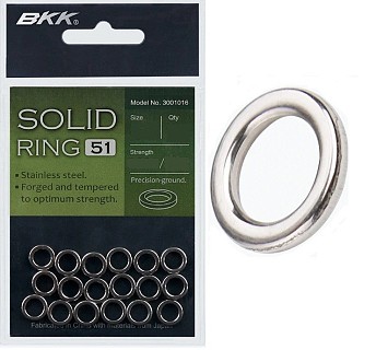 Кольцо цельное для оснасток BKK Solid Ring-51 #3, 45кг (18шт)												