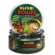 Бойлы насадочные тонущие KLEVO 10 мм/100гр Конопля