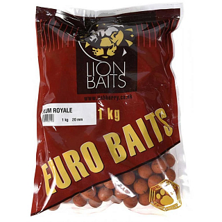 LION BAITS Бойлы 20 мм EURO PLUM ROYALE 1кг