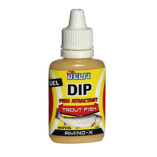 Аттрактант зимний DELFI DIP Форель 20мл, аромат сыр