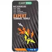 CARP PRO Винт пластиковый для бойлов pop-up mix (12шт)