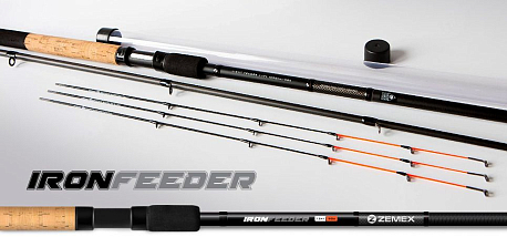 Удилище фидерное ZEMEX IRON Heavy Feeder 13ft-120 g