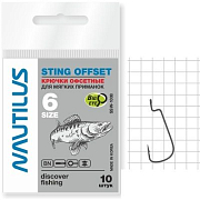 Крючок Nautilus Sting Offset SSW-1008BN № 6
