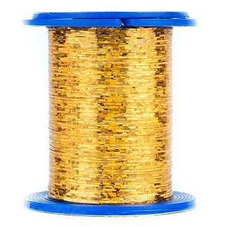 SibNymph Плоский голографический люрекс 0.3 mm #04 Copper