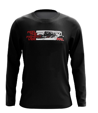 Джерси PAL Feel the fishing vibe Черная (L)				