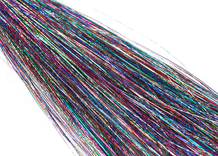 HEDRON Волокна синтетические плоские Flashabou Holographic RAINBOW