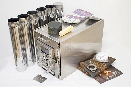 Печь "Экономка" Atomstove Берег Средняя